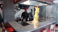 KBS Gas Teppanyaki-Grill glatt Mit 2 Heizzonen 14 Kw Tischgerät Piezozündung