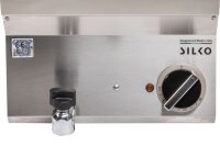 Elektro Fritteuse 10 Liter - Edelstahl mit Ablasshahn, 400V, 6 kW