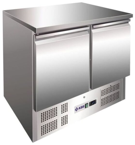 KBS Kühltisch 903x700x875 mm Umluft steckerfertig 2 Türen GN 1/1 0,155 kW