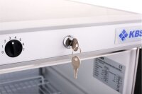 KBS Gewerbekühlschrank 361 Liter 600x600x1850 mm Edelstahl Umluftkühlung