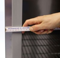KBS Kühlschrank 660 Liter 653x842x2040 mm Türanschlag Links Edelstahl