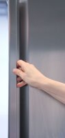 KBS Kühlschrank 660 Liter 653x842x2040 mm Türanschlag Links Edelstahl