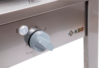 KBS Elektrohockerkocher Mit Hochleistungszone 5Kw 580x580x380 mm 400 Volt