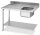 KBS Zulauftisch Becken rechts Grundboden und Aufkantung 1200x715x850 mm