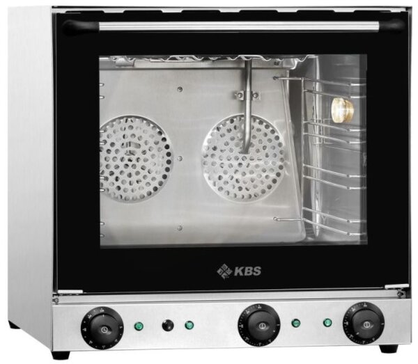KBS Heißluftofen Premium 2,7 Kw Mit Manueller Beschwadung Und 2 Kw Grillfunktion