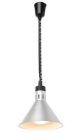 KBS Heizlampe Infrarot Silber Eloxiert mit Leuchtmittel...