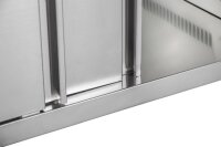 KBS Wandhängeschrank 800x400x650 mm offen mit Zwischenboden höhenverstellbar