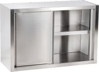 KBS Wandhängeschrank 1500x400x650 mm mit Schiebetüren und Zwischenboden