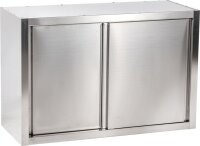 KBS Wandhängeschrank 1500x400x650 mm mit Schiebetüren und Zwischenboden