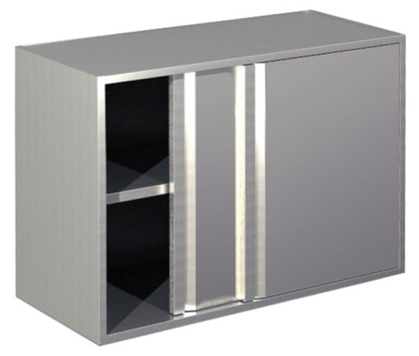 KBS Wandhängeschrank 1200x400x800 mm mit Schiebetüren und Zwischenboden