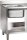 KBS Spülschrank 2000x700x850 mm mit 2 Becken rechts mit Schiebetüren