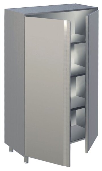 KBS Geschirrschrank 1200x700x2000 mm mit 2 Flügeltüren und 3 Zwischenböden