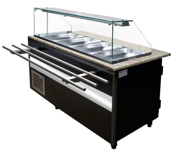 Verkaufstheke Gastroline Bain Marie 1011