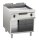 KBS Gas Grillplatte Glatt Verchromt 21Kw Mit 3 Heizzonen Offener Unterbau