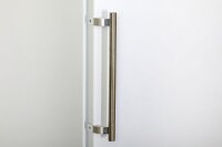 KBS Kühlschrank 350 Liter 600x600x1730 mm Umluft Stahlblech weiß 5 Roste 230 V