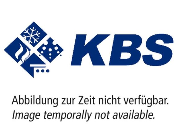 KBS Gas Grillplatte gerillt  7kW 1 Heizzone offener Unterbau 400x730x900 mm