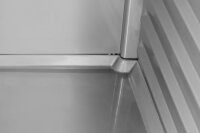 KBS Edelstahlkühlschrank 610 Liter 693x856x2119 mm Umluftkühlung GN 2/1 230V