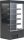 Wandkühlregal Variant 107 Black Line mit Glasschiebetüren