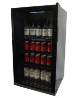 Bar Cooler mit 80 Liter und Glastür -...