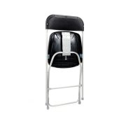 Stuhl Modell Budget klappbar und stapelbar, schwarz/grau