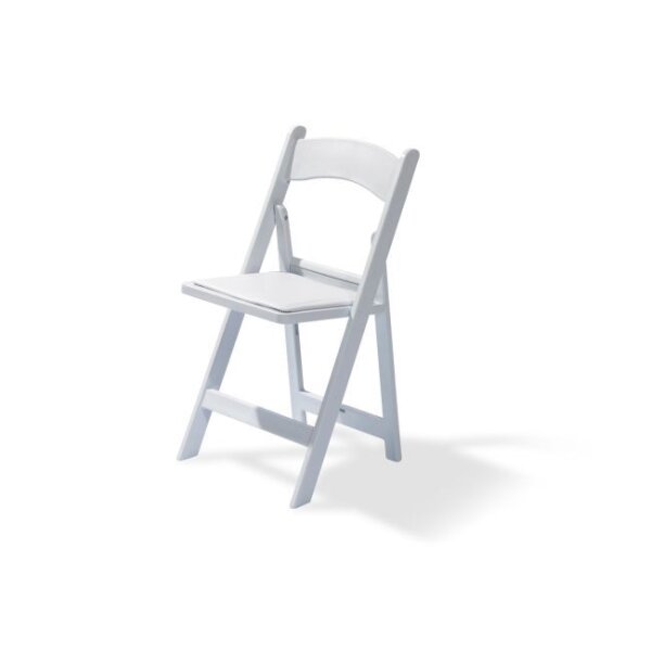 Mary – Klapp-Hochzeitsstuhl mit Sitz aus Kunstleder 4 Stück