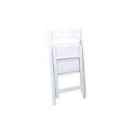 Mary – Klapp-Hochzeitsstuhl mit Sitz aus Kunstleder 4 Stück