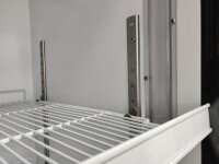 Gastro Kühlschrank mit Werbetafel - 270 Liter, elbstschließenden Isolierglastür