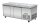Snack-Line, Kalte Theke, 4X Gn1/1, Granit Rosa-Grau, Ohne Glas, 153X82X85.5