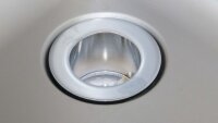 Spültisch Aus Edelstahl, Zwei Becken Mitte, 200 X 70
