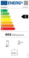 Gastro Barkühler mit 138 Liter - 2 höhenverstellbare Roste, Dixell-Digitalthermostat & LED