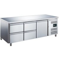 Edelstahl-Kühltisch von Saro, 368 Liter