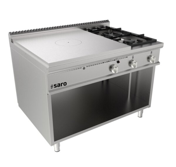 Saro Glühplattenherd Offener Unterbau +2 Brenner Modell Lq / Tpg6Ba
