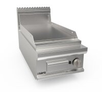 Saro Gasgriddleplatte 400Mm Breit Tischgerät Glatt...