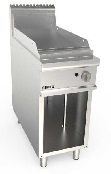 Saro Gasgriddleplatte 400Mm Breit Standgerät Glatt Modell Lq / Ftg2Bal