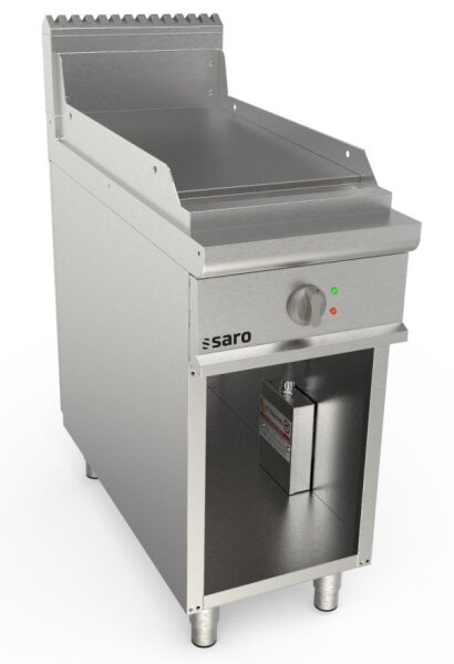 Saro Elektrogriddleplatte 400Mm Breit Stand Glatt Modell Lq / Fte2Bal