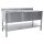 Saro Spültisch 2 Becken, Links - B 1800 X T 600 Mm