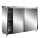 Saro Lagerschrank  1000x600x2140mm mit 2 Schiebetüren aus Edelstahl