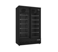 Profi Tiefkühlschrank mit 2 Glastüren - Umluft,...