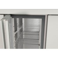 TOPLINE Tiefkühltisch 700 / 3-fach GN1/1 mit 6 Schubladen & Aufkantung