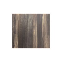 Urban Stehtisch Schwarz gestell + Tropical Wood HPL 70x70 cm