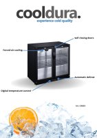 Bar-Kühlschrank 2-türig - 198 Liter