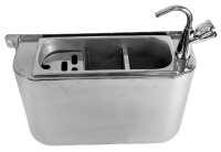 Spülbecke Für Eislöffel Mit Wasserhahn...