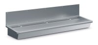 Edelstahl Waschbecken 1 Ablasshahn 1800Mm  Ablaufstopfen...