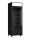 Combisteel Glastürkühlschrank Modell FCU-370 BL - schwarz, 360 Liter, Umluft