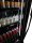 Combisteel Glastürkühlschrank Modell FCU-370 BL - schwarz, 360 Liter, Umluft