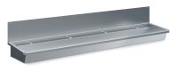 Edelstahl Waschbecken 1 Ablasshahn 2400Mm  Ablaufstopfen...