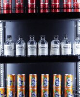 Combisteel Kühlschrank mit 3 Glastüren und Türrahmenheizung 1600 Liter
