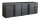 Combisteel Barkühltisch mit 3 Türen 2 Schubladen mit 698 Liter 2542x513x860mm