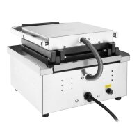 Brüsseler Waffeleisen mit Timer - bis 60 Stück pro Stunde, Edelstahlgehäuse