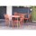 Bolero Terracotta Quadratischer Stahltisch - 700Mm